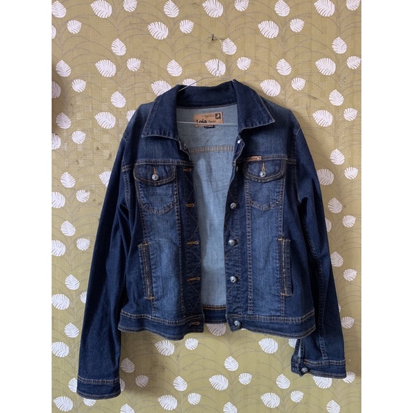 preloved || JAKET DENIM LOIS