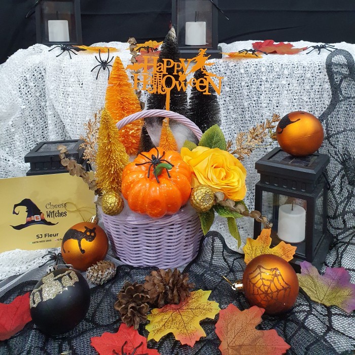 

Hampers halloween party pumpkin decoration 45