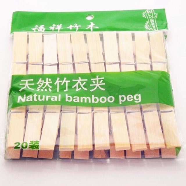 Jepitan bambu/ natural bamboo peg