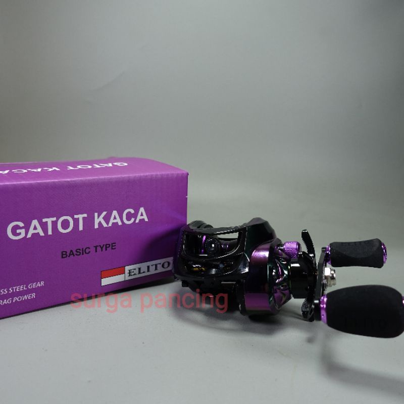 Reel BC ELITO GATOT KACA drag 10kg handle kiri
