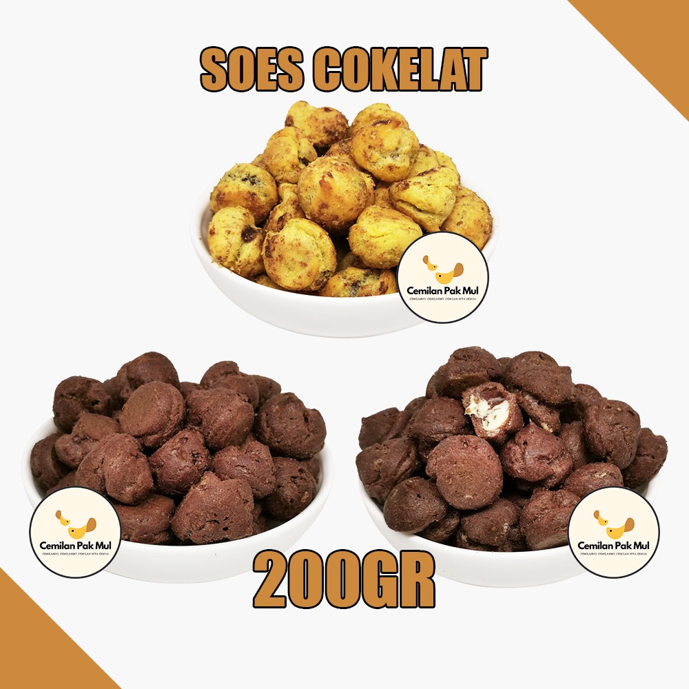 

( 200GR ) SOES COKELAT PREMIUM / SOES KERING COKELAT / SOES COKELAT, SOES DOUBLE COKELAT, SOES VANILLA