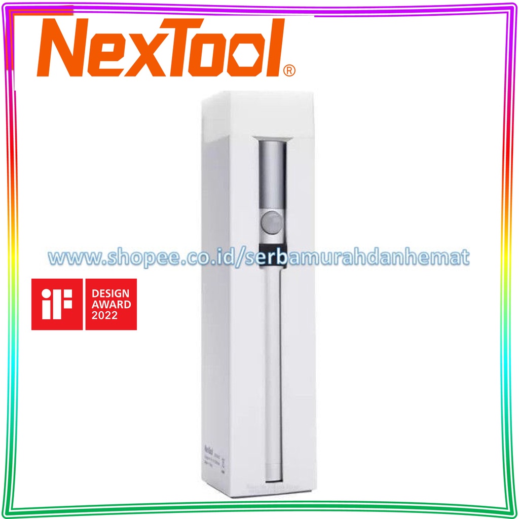 Senter Induksi Powerbank Lampu Darurat Multifungsi NEXTOOL Induction Flashlight