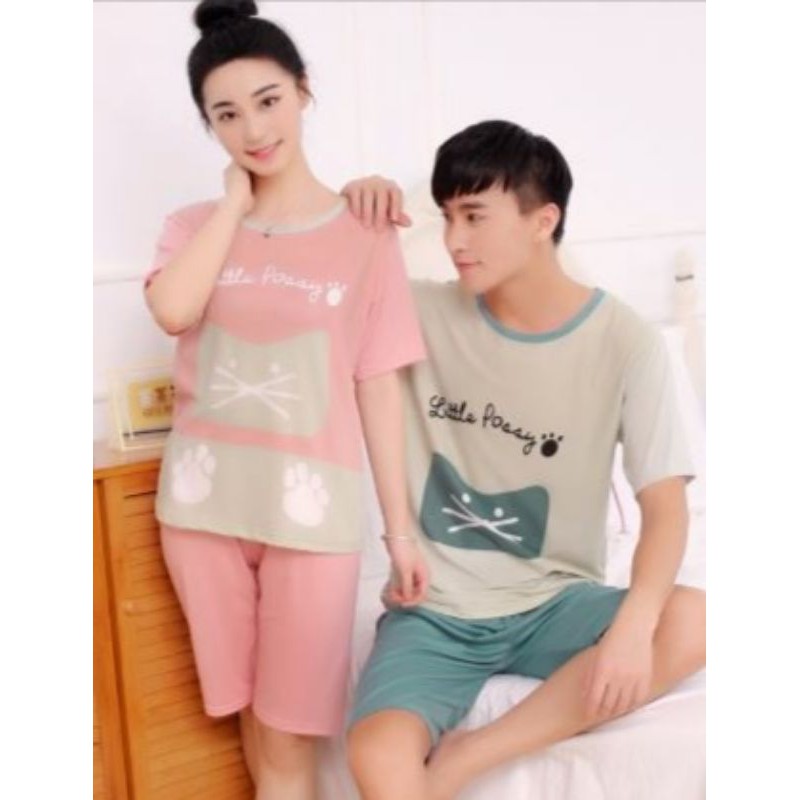 Baju Tidur Wanita Import Bahan Polyester Piyama Import Baju Rumah Import