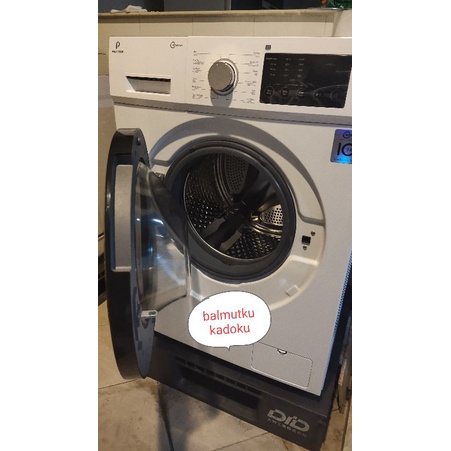 MESIN CUCI 1 TABUNG 11 KG POLYTRON FRONT LOADING CUCI PFL 1105 H PFL1105H PFL 1105H  LANGSUNG KERING