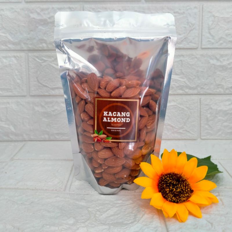 

KACANG ALMOND KUPAS ORIGINAL ROASTED || KACANG ALMOND KULIT BETTER MILK 250g