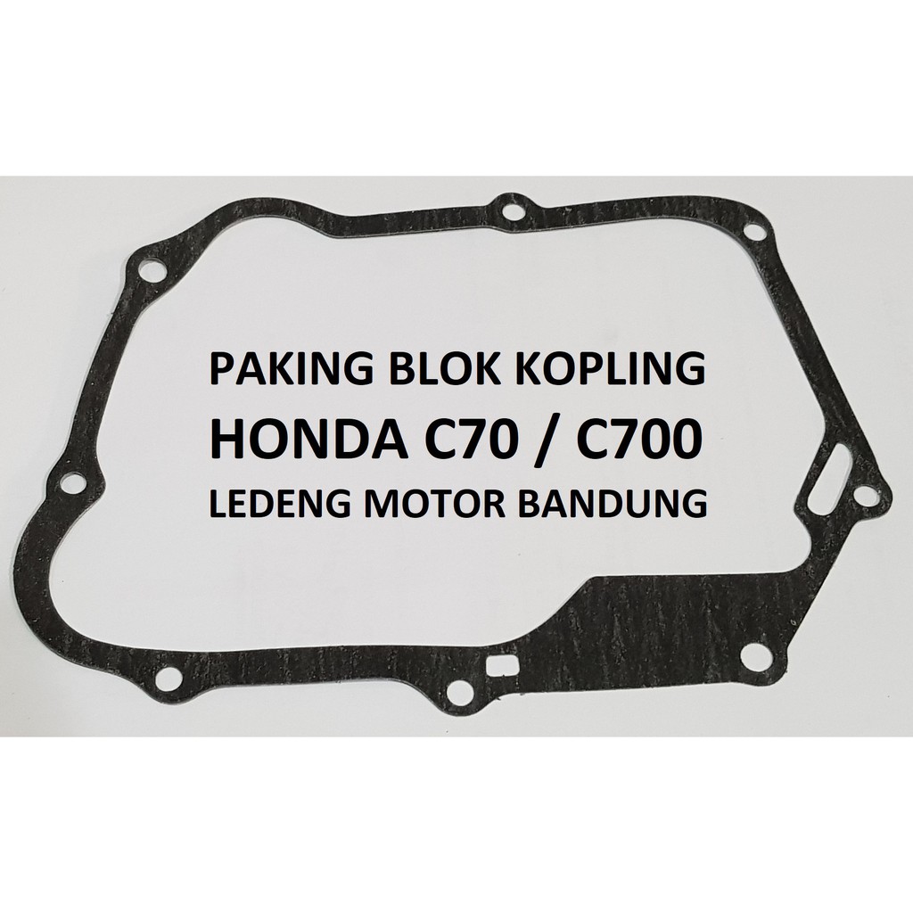 Eceran Gasket Paking Blok Kopling C70 C700 Honda C 70 700 Packing Lokal