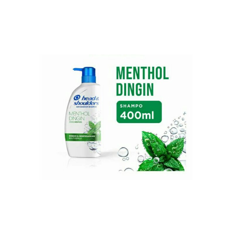 Head &amp;Shoulders Shampoo Anti DandruffMenthol Dingin 400Ml