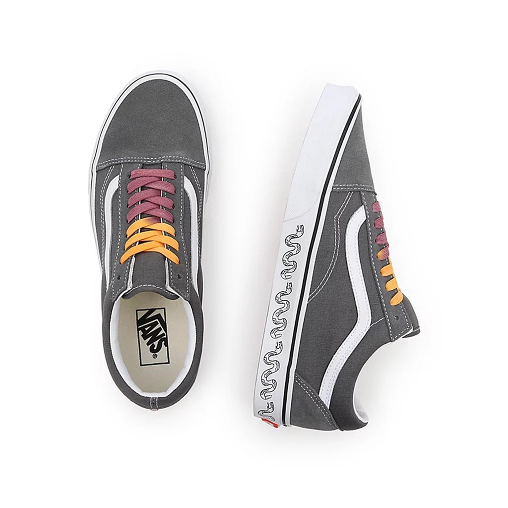 SEPATU VANS OFF THE WALL | OLD SKOOL UV DREAMS PEWTER TRUE WHITE