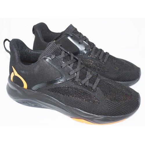 Sepatu Running Ortuseight Genzo (Black Ortrange)
