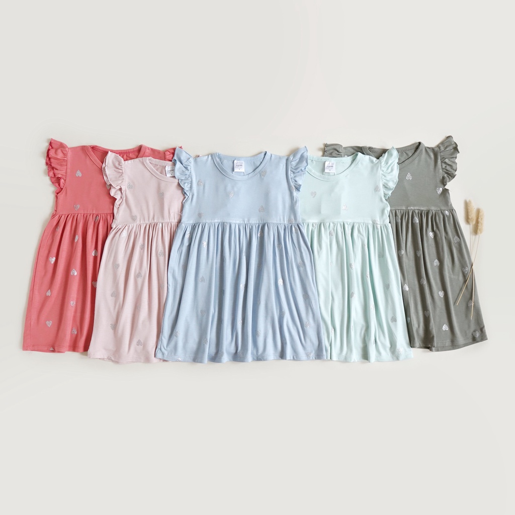 DRESS ANAK PEREMPUAN MOTIF - SIMPLE
