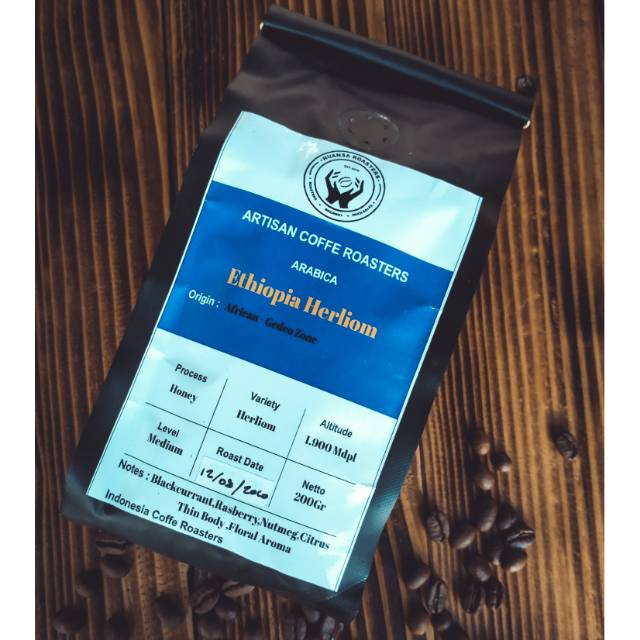 

Kopi Arabika Ethiopia Herliom (Import Beans)