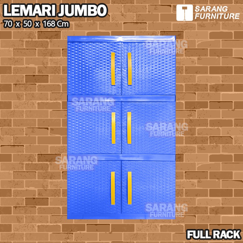 JUMBO! LEMARI PAKAIAN PLASTIK 3 SUSUN LEMARI PLASTIK MY TOP LEMARI PINTU JUMBO LEMARI LEMARI PAKAIAN MURAH