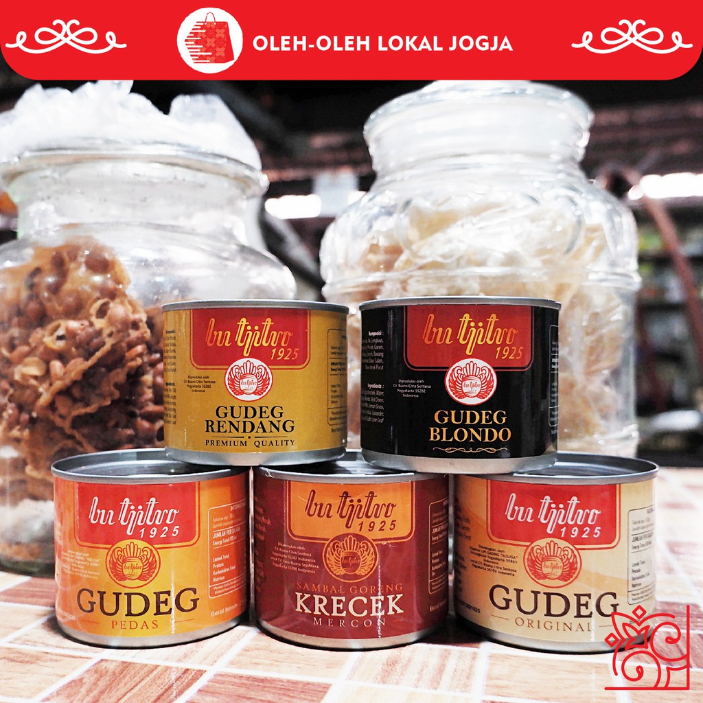 

GUDEG BU TJITRO 1925 (free bubble wrap) LEGENDA GUDEG JOGJA