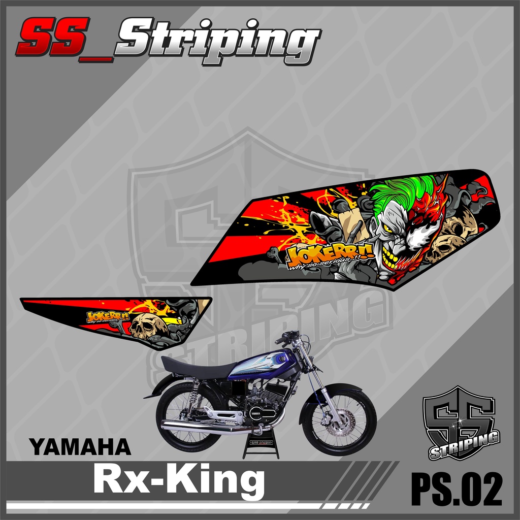 Sticker Striping List Variasi Rx-King - Striping Rx-King. PS.002