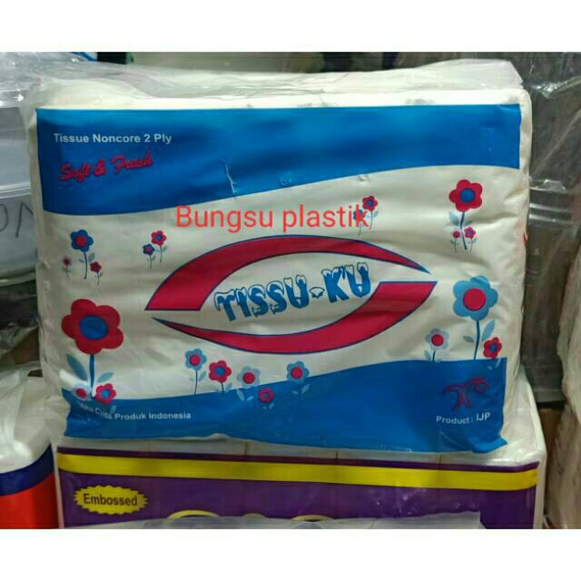 Tissue Tissu-ku Coreless 10roll/2ply 5roll/2ply