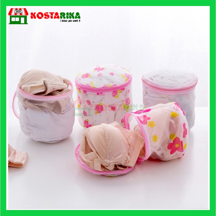 KOSTARIKA Keranjang Tempat Cucian Pakaian Dalam Kotor Atau Laundry Net Bag