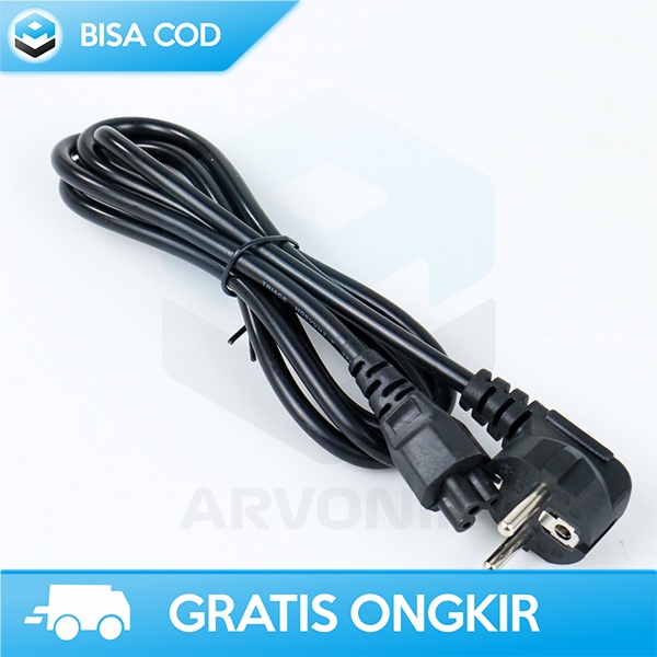 HP AC ADAPTER KABEL POWER 19.5V 65W EU PLUG MICKEY MOUSE UNTUK LAPTOP