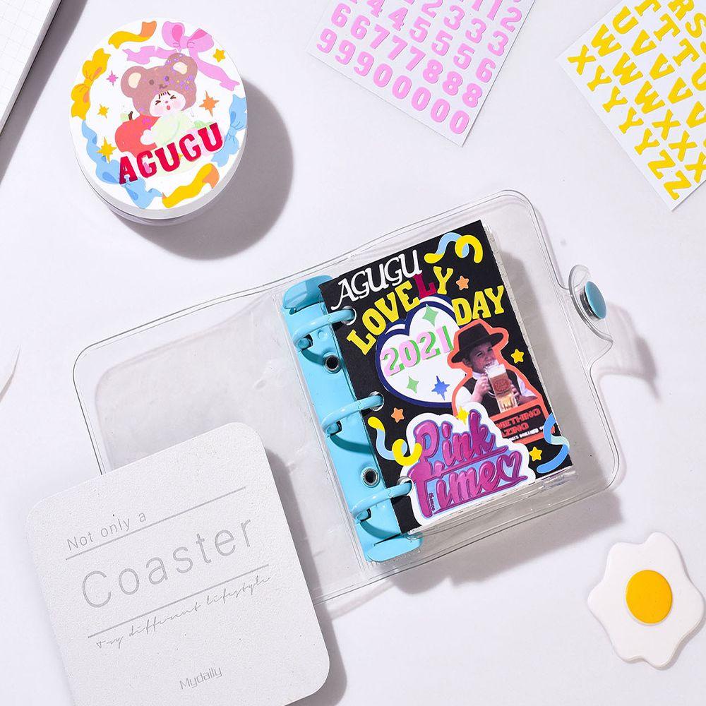 AUGUSTINA Stiker Angka Agustina Kreatif Tahan Air Dairy Scrapbook Dekorasi Album DIY Craft Alphabet Stickers