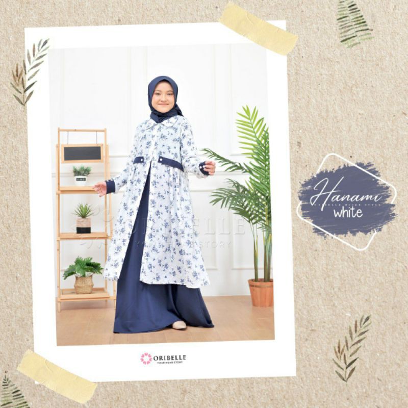 Gamis anak/Oribelle kids/Gamis remaja/Hanami oribelle/Gamis Couple