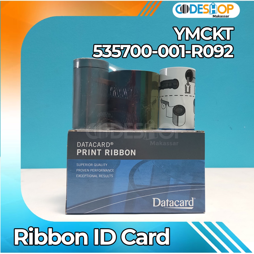 YMCKT DATACARD CD168 PN:535700-001-R092RIBBON