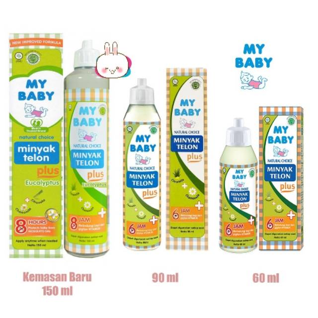 Minyak Telon My Baby 60ml 85ml 90ml 145ml 150ml Shopee Indonesia