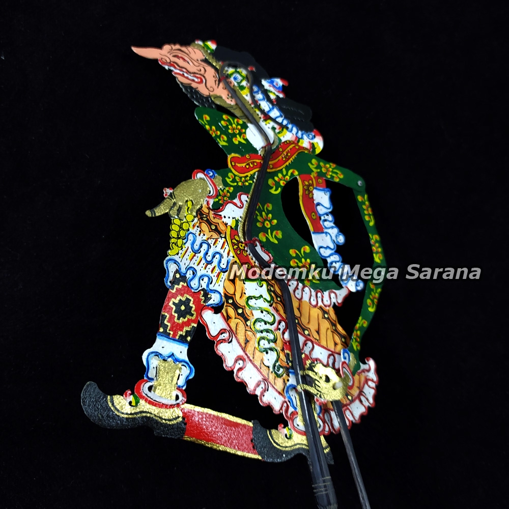 Miniatur Wayang Kulit Pandita Durna Caperan Mini Super