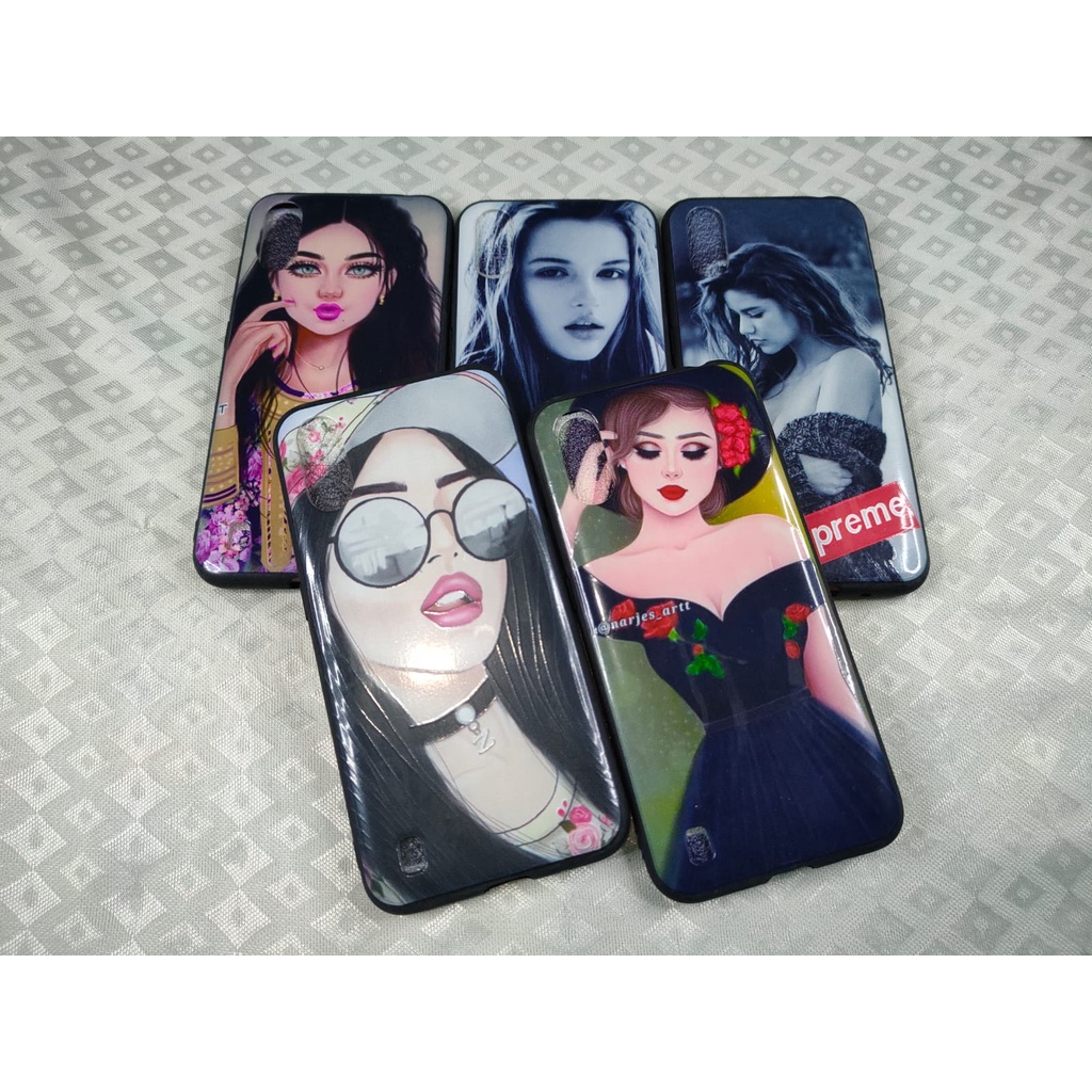 CASE KARAKTER KOREAN SEXY CARTOON GIRL SAMSUNG A750 / A7 2018