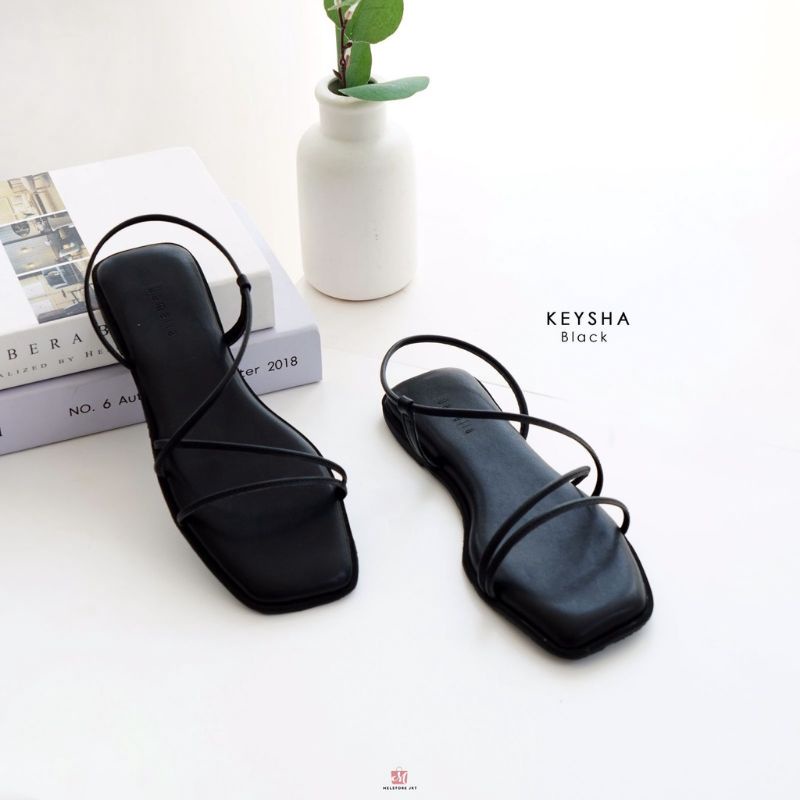 Damelia Melstore jkt Sandal flat wanita Keysha DAMELIA MELSTORE JKT