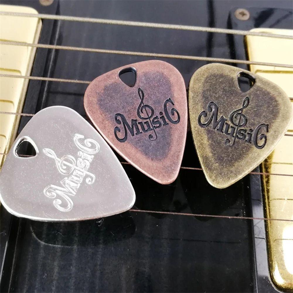 Lanfy Pick Gitar Untuk Wanita Dan Pria Penjualan Panas Paduan Seng Alat Musik Instrumen Stringed Sports Entertainment Plectrum