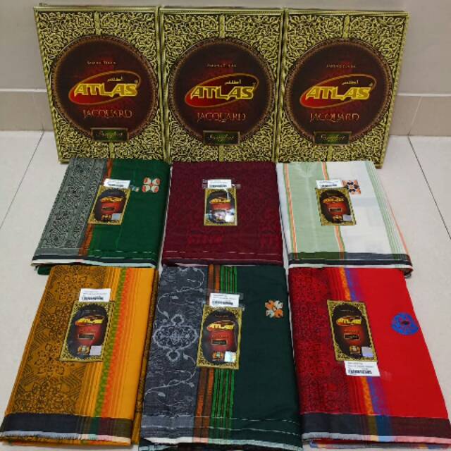 SARUNG ATLAS JAGUARD SONGKET