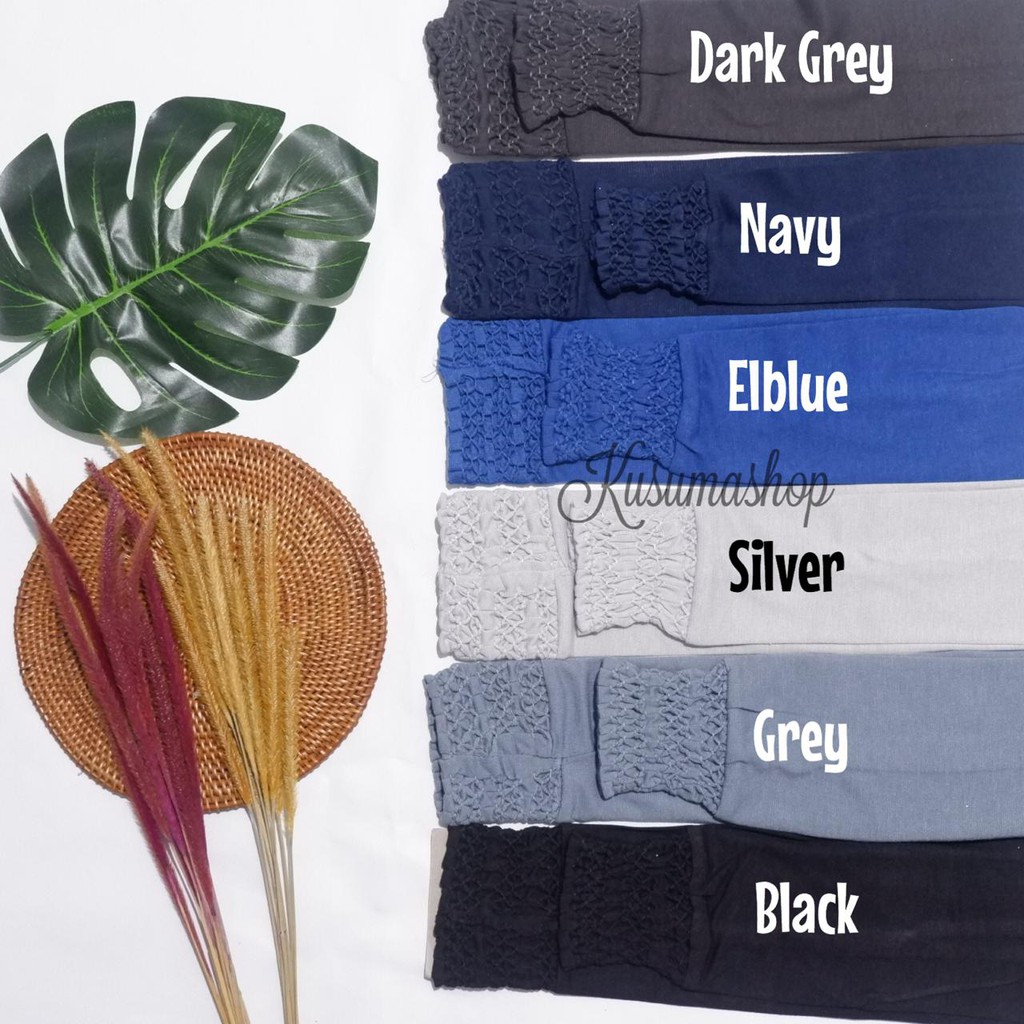 Manset Tangan Kerut bahan Kaos PE