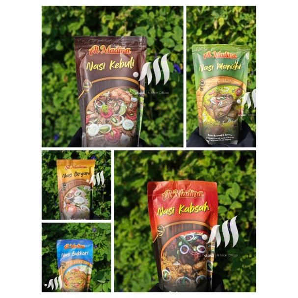 

Nasi Arab Brasmati Masak Simpel Plus Bumbu Rempah Kabsah Mandhi Bukhori Briyani 5-6 porsi