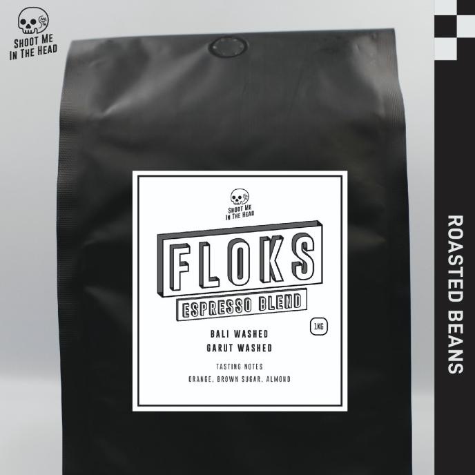 

[COD] Kopi Arabika Espresso FLOKS Blend 1 kg [COD]