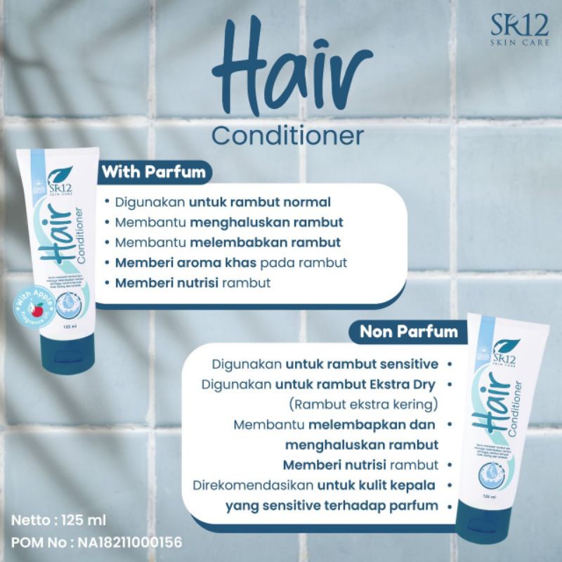 SR12 HAIR CONDITIONER / MELEMBUTKAN RAMBUT / KONDISIONER PENCEGAH KETOMBE