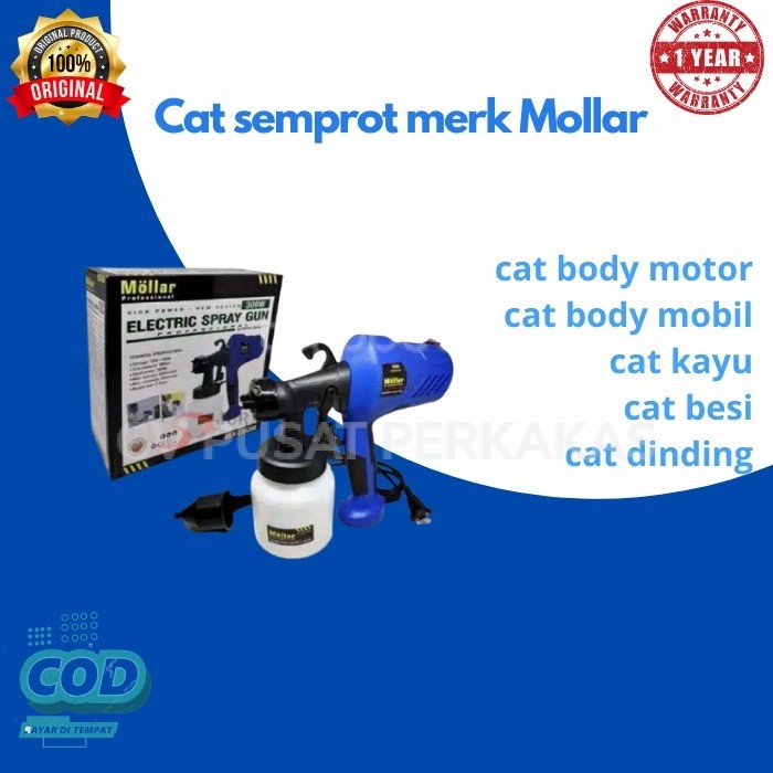 compresor listrik mini cat motor dan mobil terbaik painzom spray gun