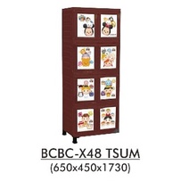 Lemari Plastik Napolly 4 Susun Bcbc X48 TSUM