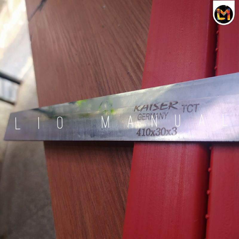 pisau serut 410 x 30 x 3 mm TCT KAISER GERMANY pisau planer TCT 410 x 30 x 3 mm