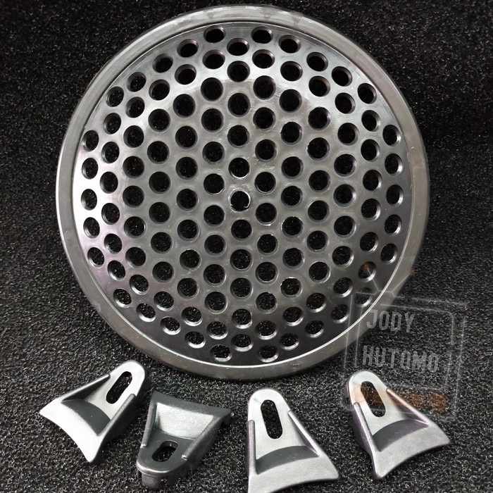 Jual Ram Grill Tutup Speaker Plastik 6 Inch Plus Penjepit Ram Speaker 6