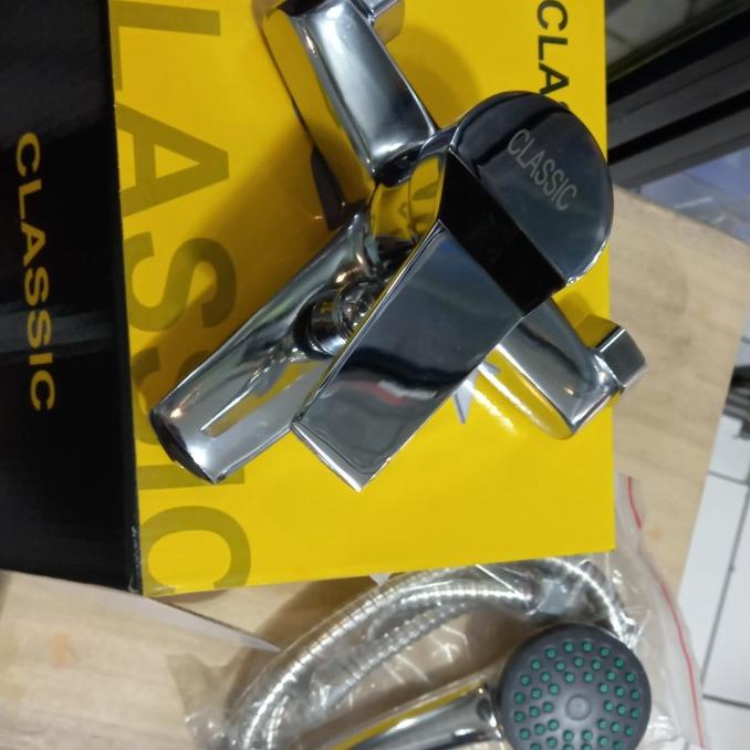 ><><><] kran mixer panas dingin classic include showernya lkp 1set