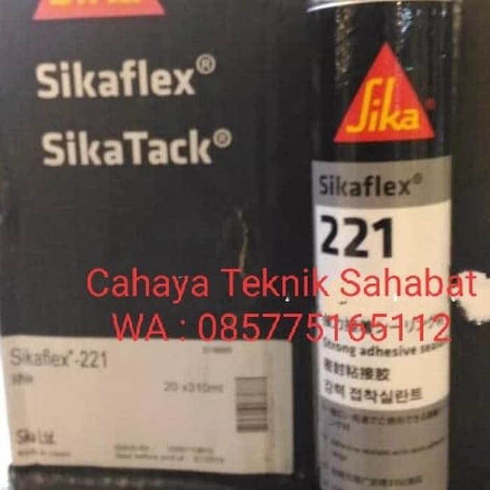 Sikaflex 221 White Strong Adhesive Sealant