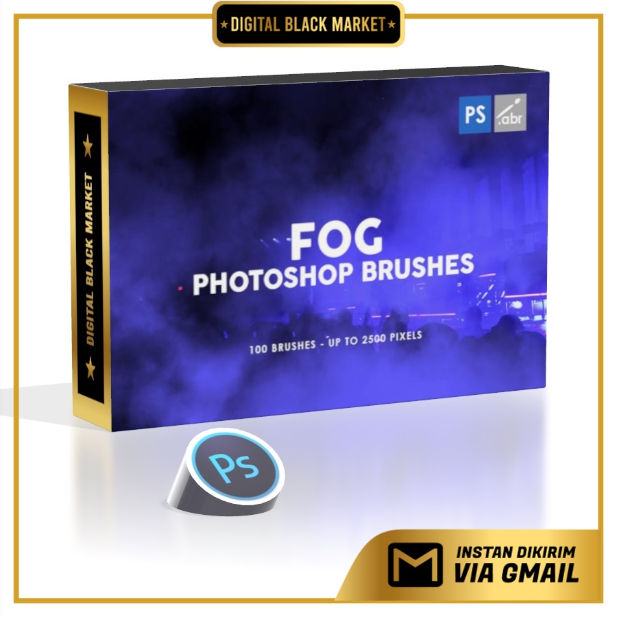 100 Fog - Photoshop Stamp Brushes