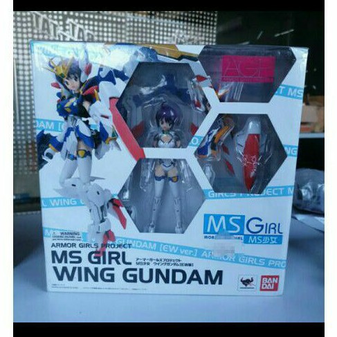 Figure Armor Girls Project MS Girl Wing Gundam EW Ver. Bandai Original