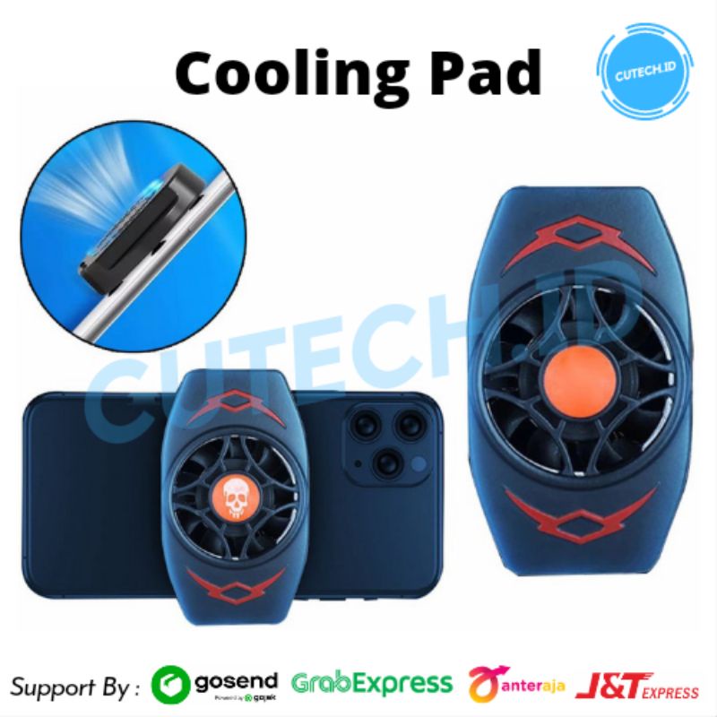 COOLING PAD FAN HP GAMING / COOLING FAN GAMING PHONE RADIATOR