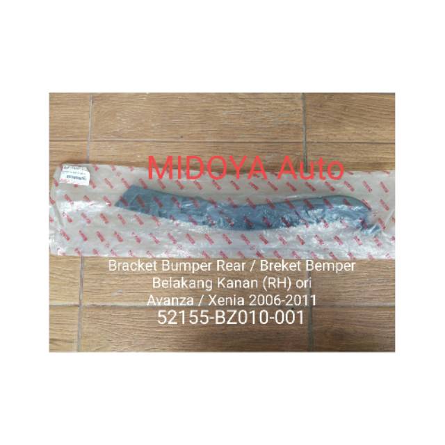 Bracket Bumper Belakang Avanza / Xenia 2006-2011 ori