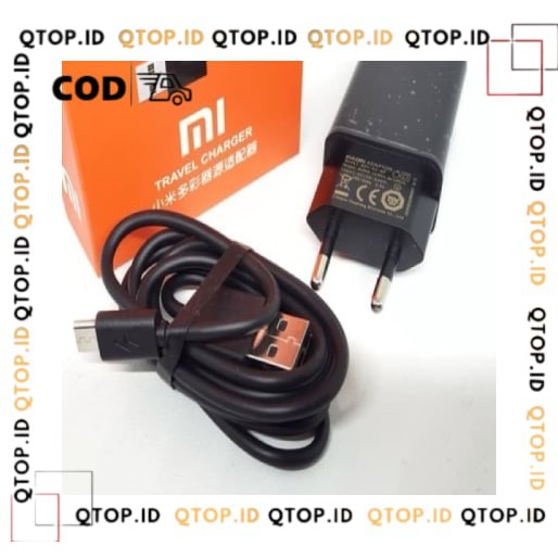 CHARGER XIAOMI ORIGINAL 2A REDMI NOTE 4 4X MI MAX KABEL CHARGER SUPPORT FAST CHARGING