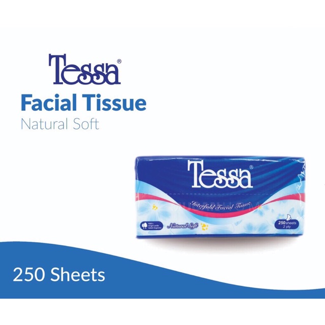 TISU TESSA FACIAL TISSUE TISU SERBAGUNA TISU WAJAH TISU TOILET TISU MURAH