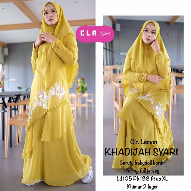 Gamis Khadijah Syari