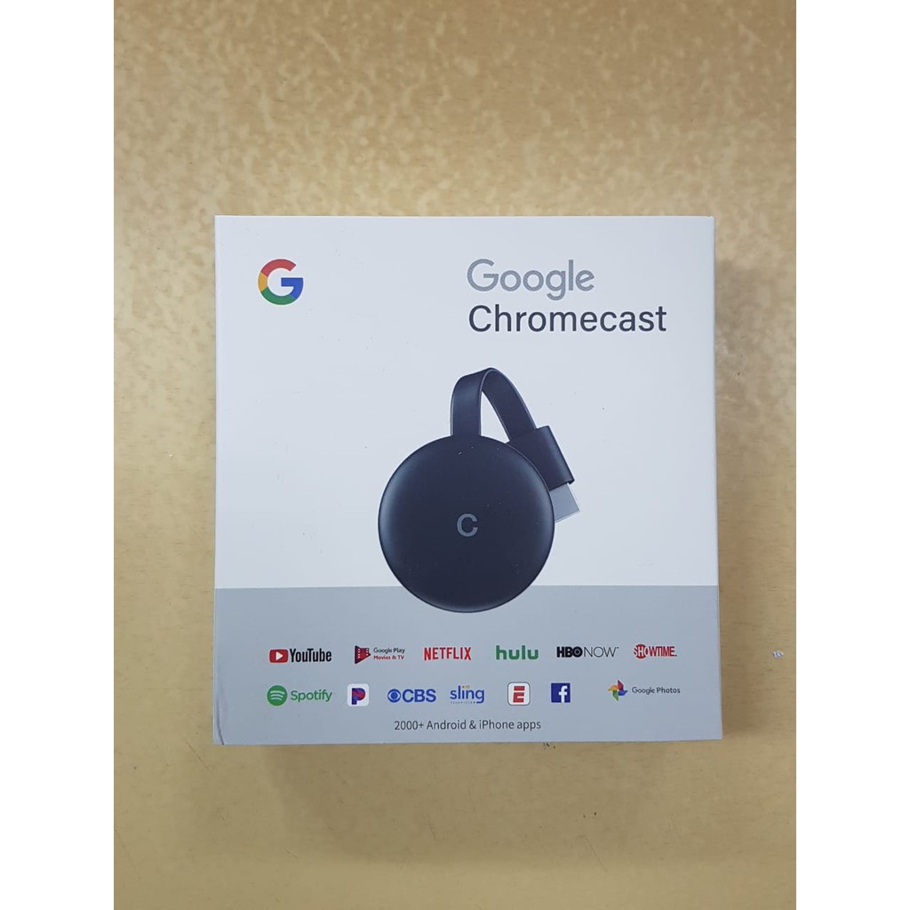 Chromecast G12 (support google assistant) HDMI DONGLE WIRELESS DISPLAY