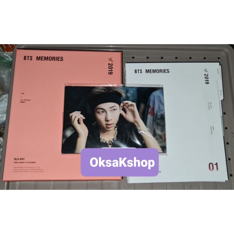 BTS Memories of 2019 dan memories of 2020  BLU-RAY  ONLY (- PC )