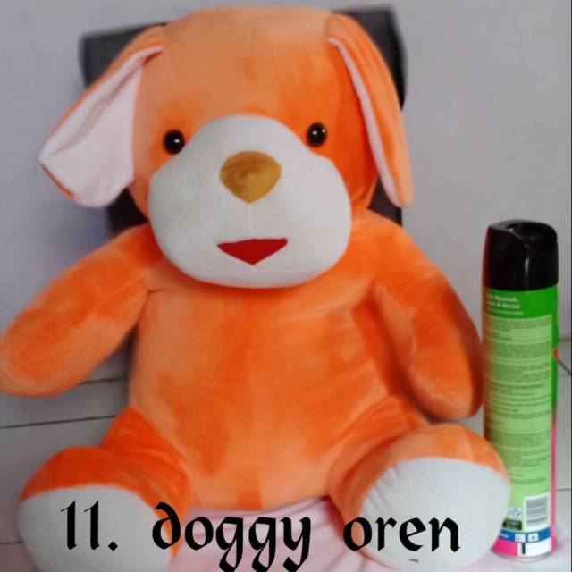 Boneka lucu Doggy Oren